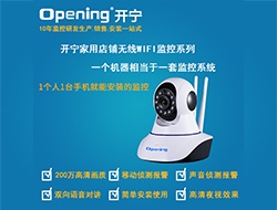 室內(nèi)無(wú)線(xiàn)WIFI監(jiān)控?cái)z像機(jī) （點(diǎn)擊進(jìn)入大圖）