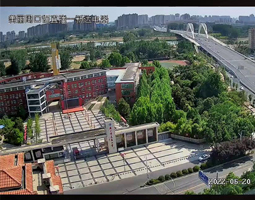 周口新達(dá)電器利用開(kāi)寧4K高清慢直播攝像機(jī)直播周口一角城市風(fēng)景